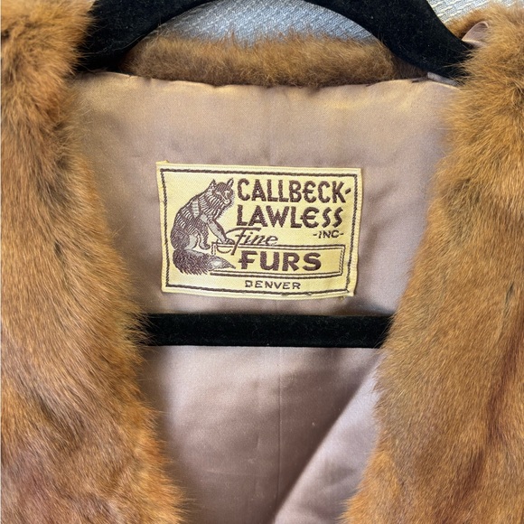 Vintage 40’s Callbeck-Lawless Inc. Golden Mink Stole/Wrap impeccable condition. - Picture 2 of 4